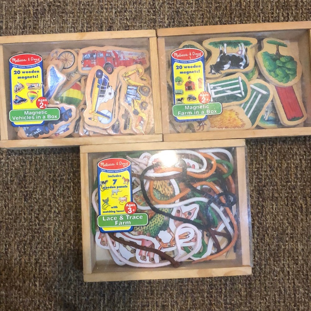 🌸Melissa & Doug🌸3 items🌸